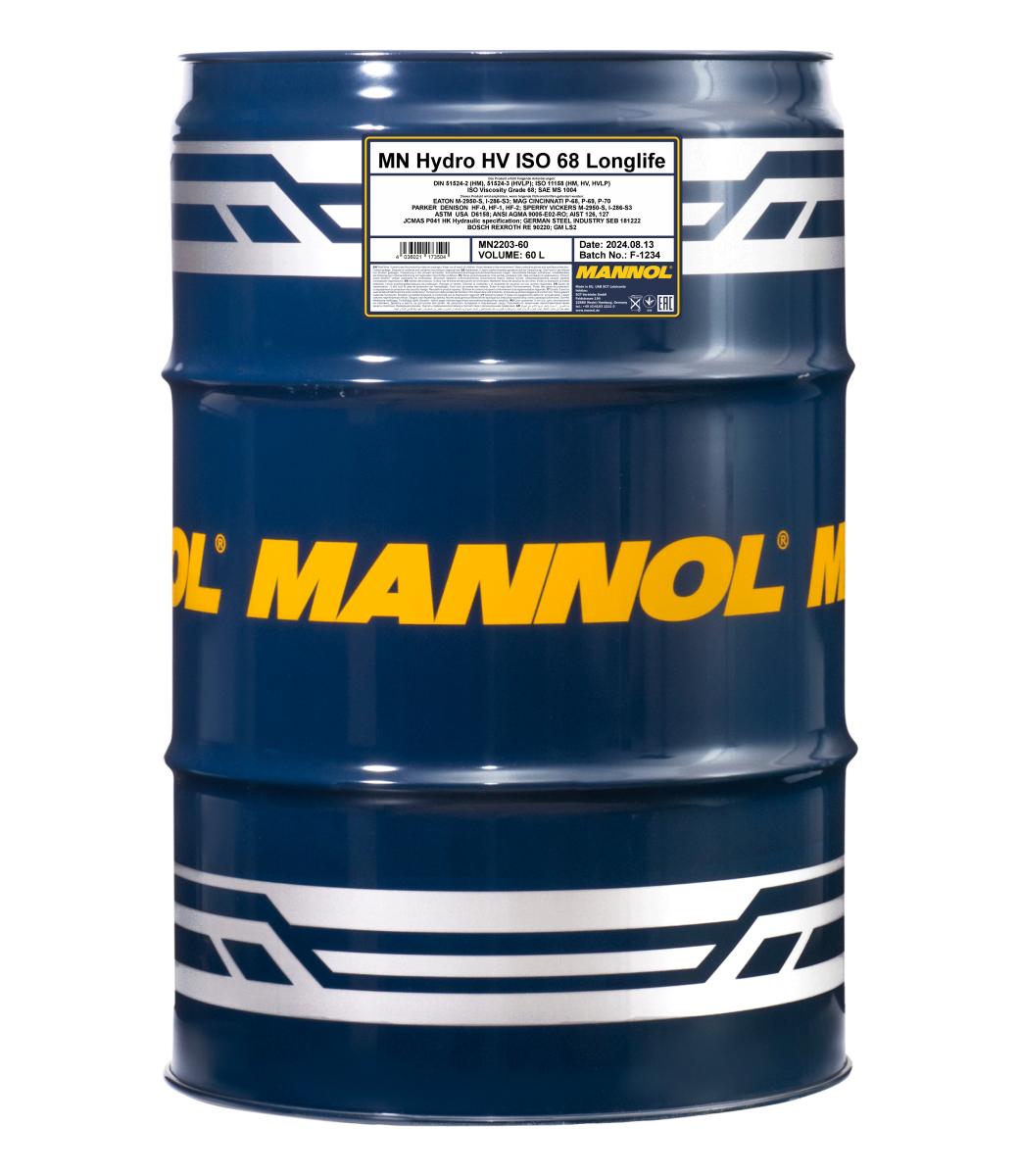 MANNOL Hydro HV ISO 68 LONGLIFE