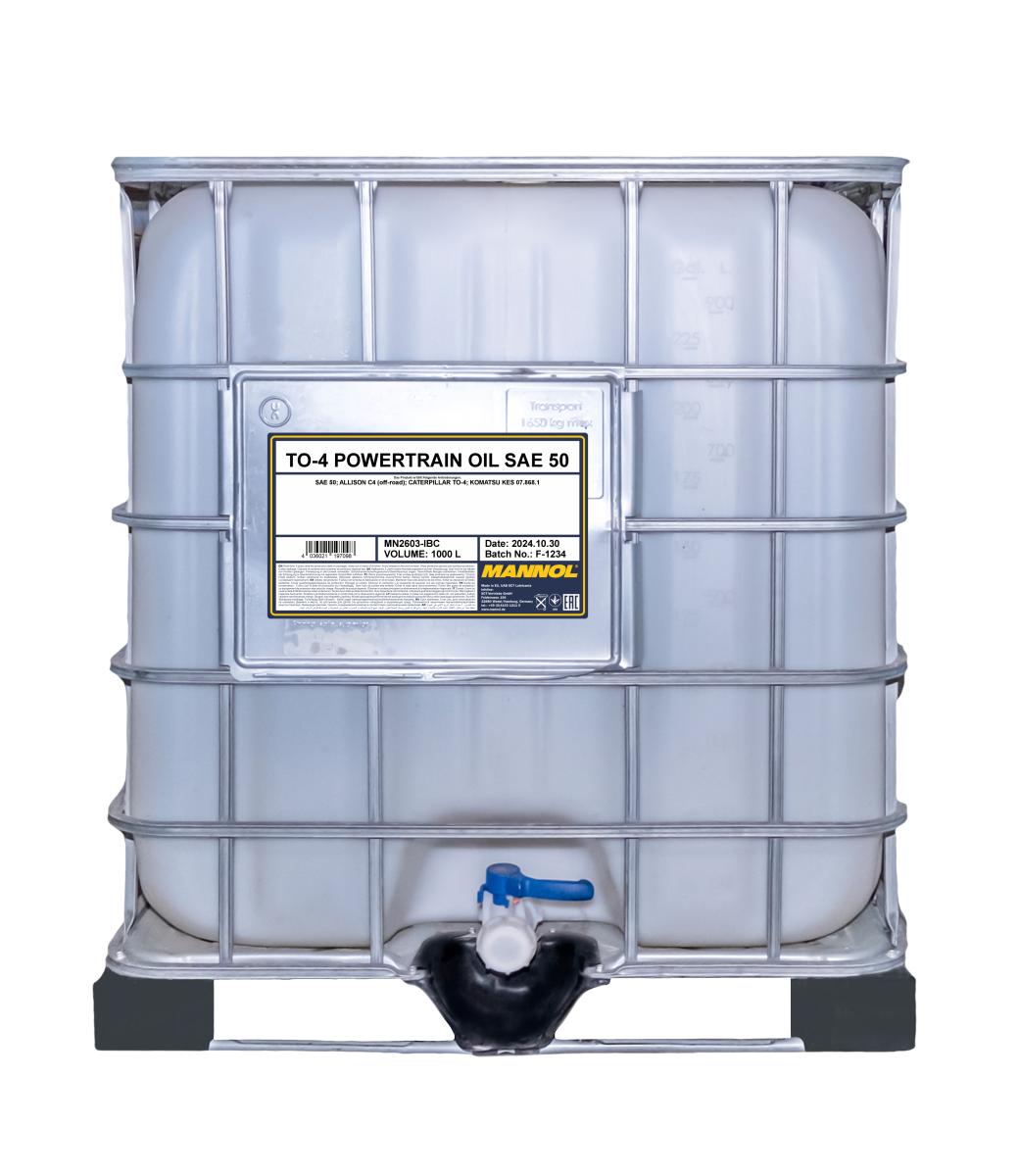 MANNOL TO-4 Powertrain Oil SAE 50