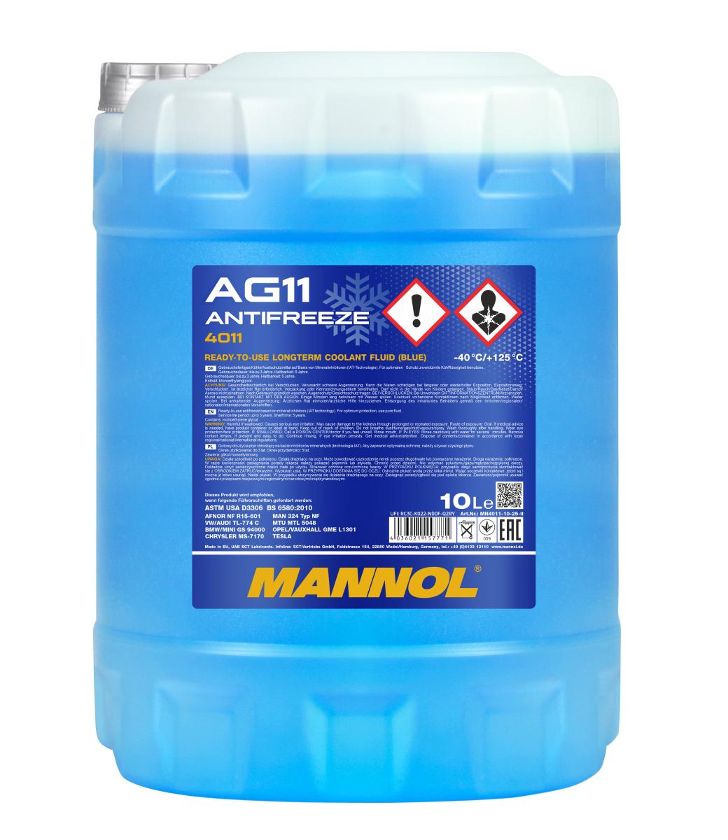 MANNOL Antifreeze AG11 (-40) Longterm