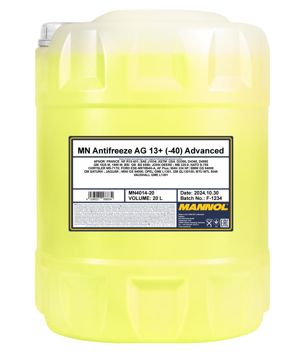 MANNOL Antifreeze AG13+ (-40) Advanced
