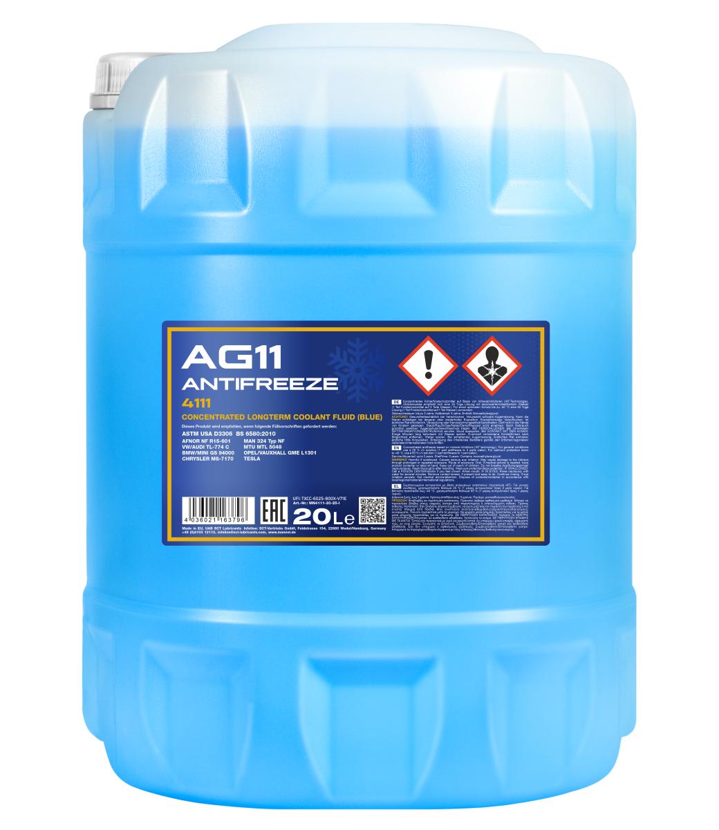 MANNOL Antifreeze AG11 Longterm