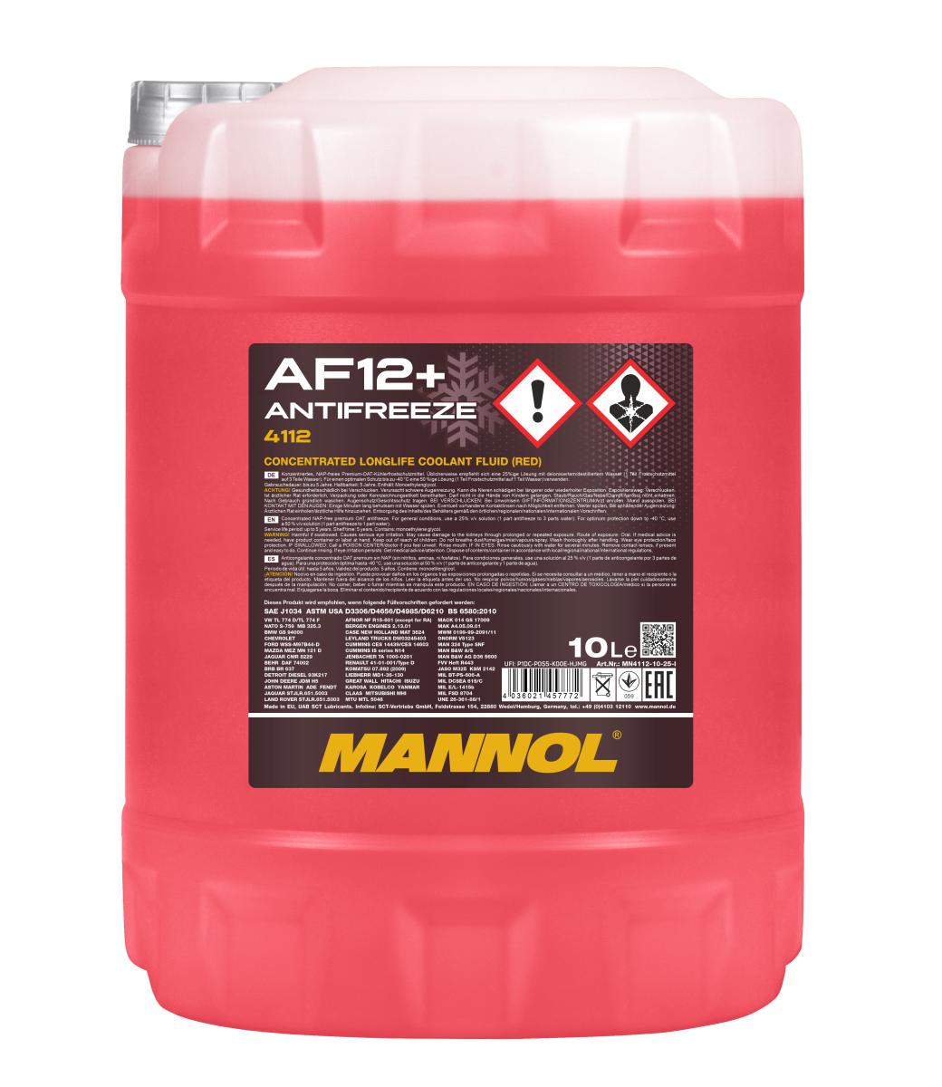 MANNOL Antifreeze AF12+ Longlife
