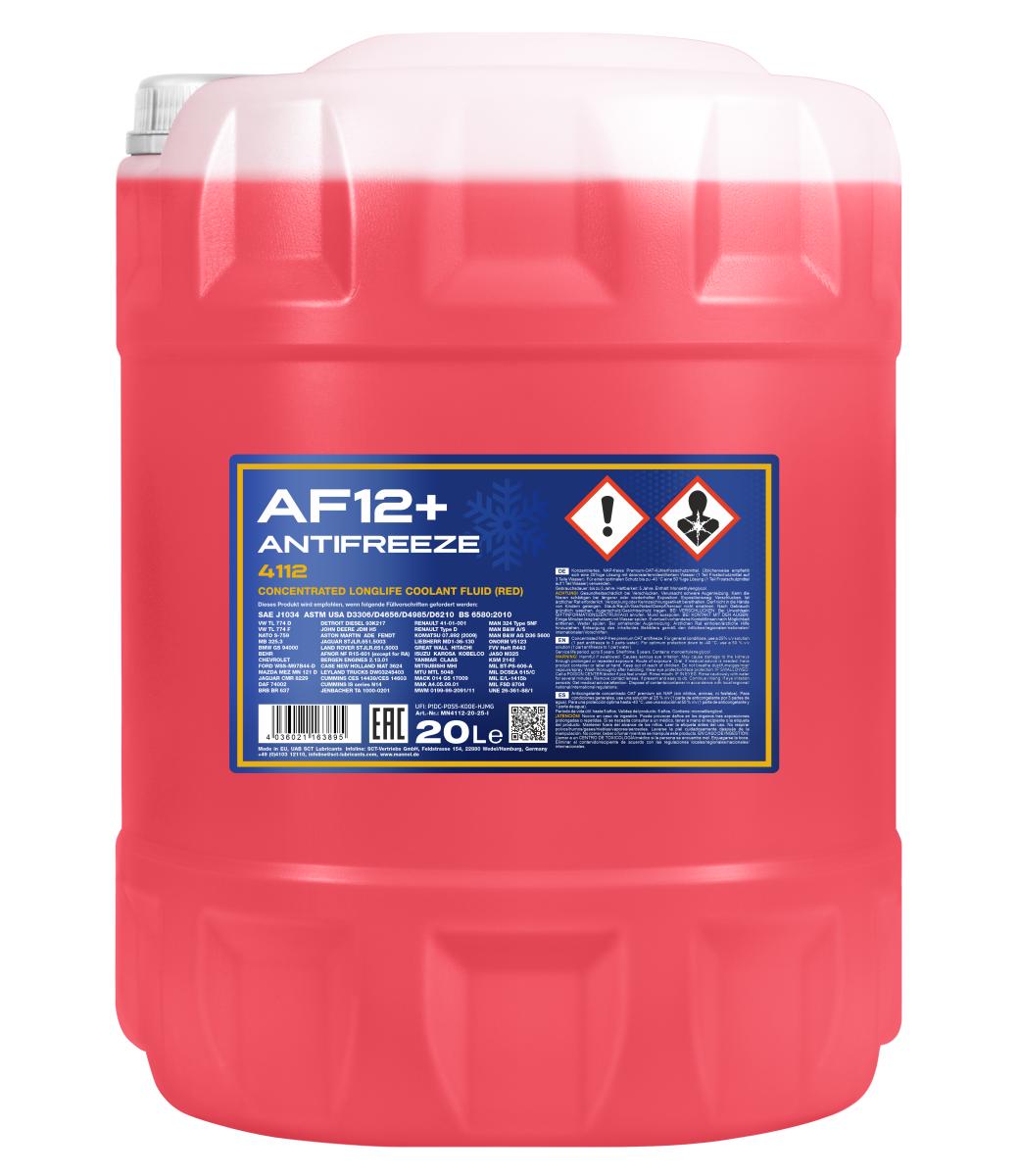 MANNOL Antifreeze AF12+ Longlife