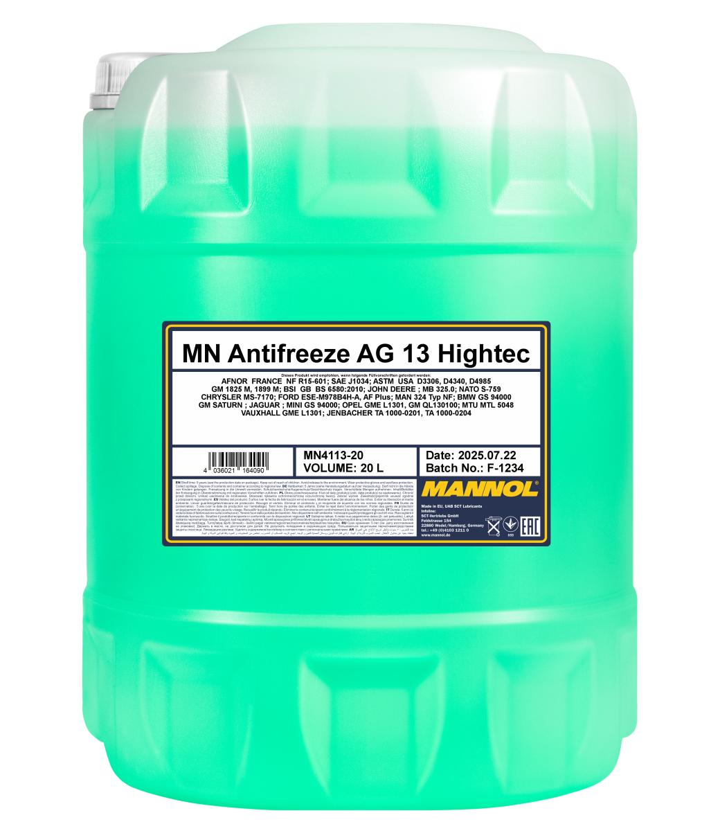 MANNOL Antifreeze AG13 Hightec