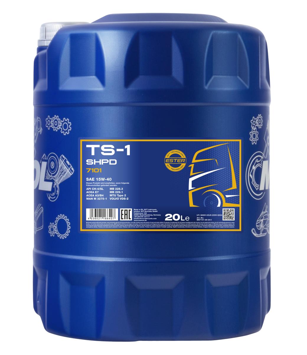 MANNOL TS-1 SHPD 15W-40