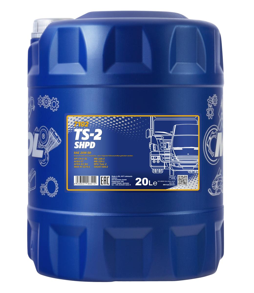 MANNOL TS-2 SHPD 20W-50