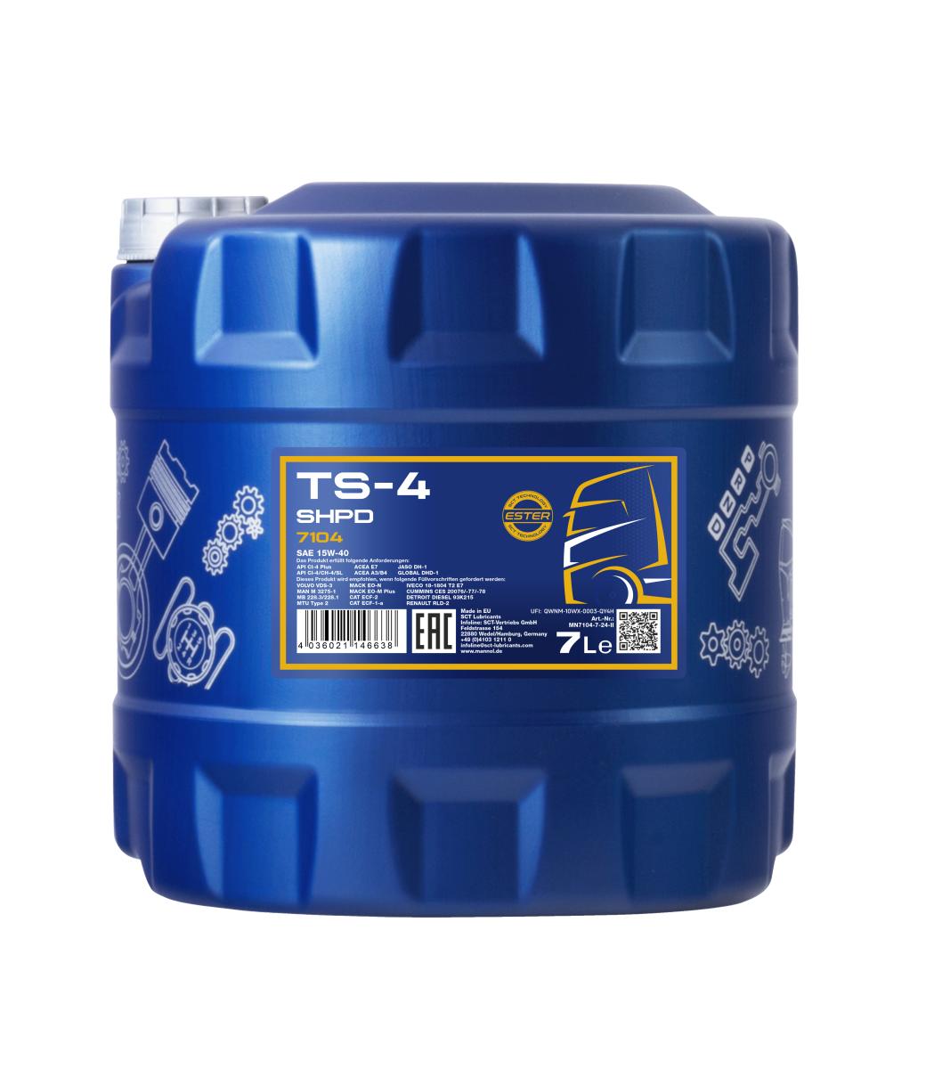 MANNOL TS-4 SHPD 15W-40 Extra