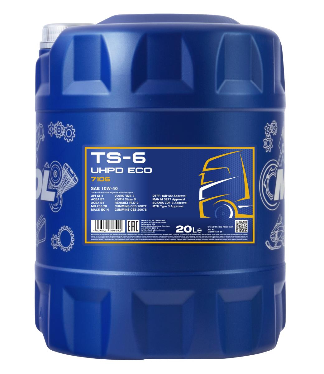 MANNOL TS-6 UHPD 10W-40 Eco