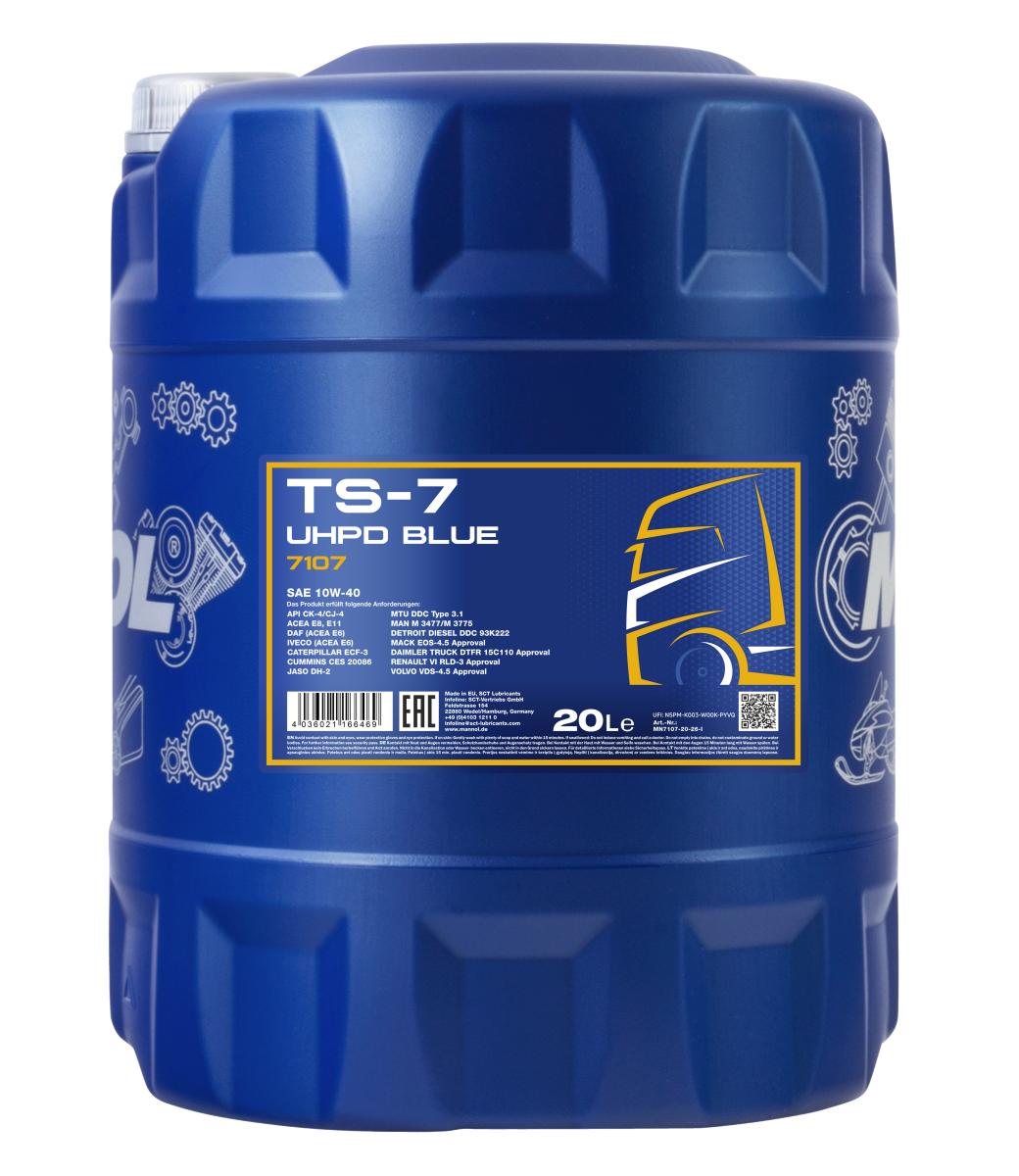MANNOL TS-7 UHPD 10W-40 Blue
