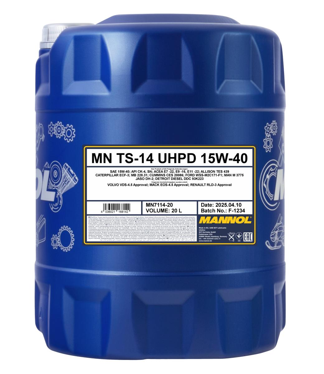 MANNOL TS-14 UHPD 15W-40
