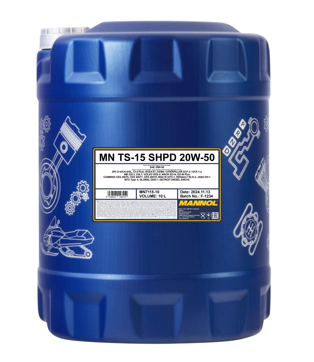 MANNOL TS-15 SHPD 20W-50