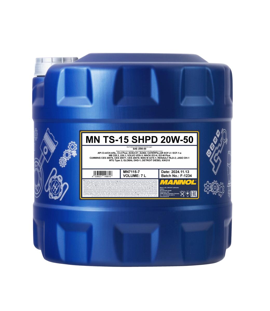 MANNOL TS-15 SHPD 20W-50