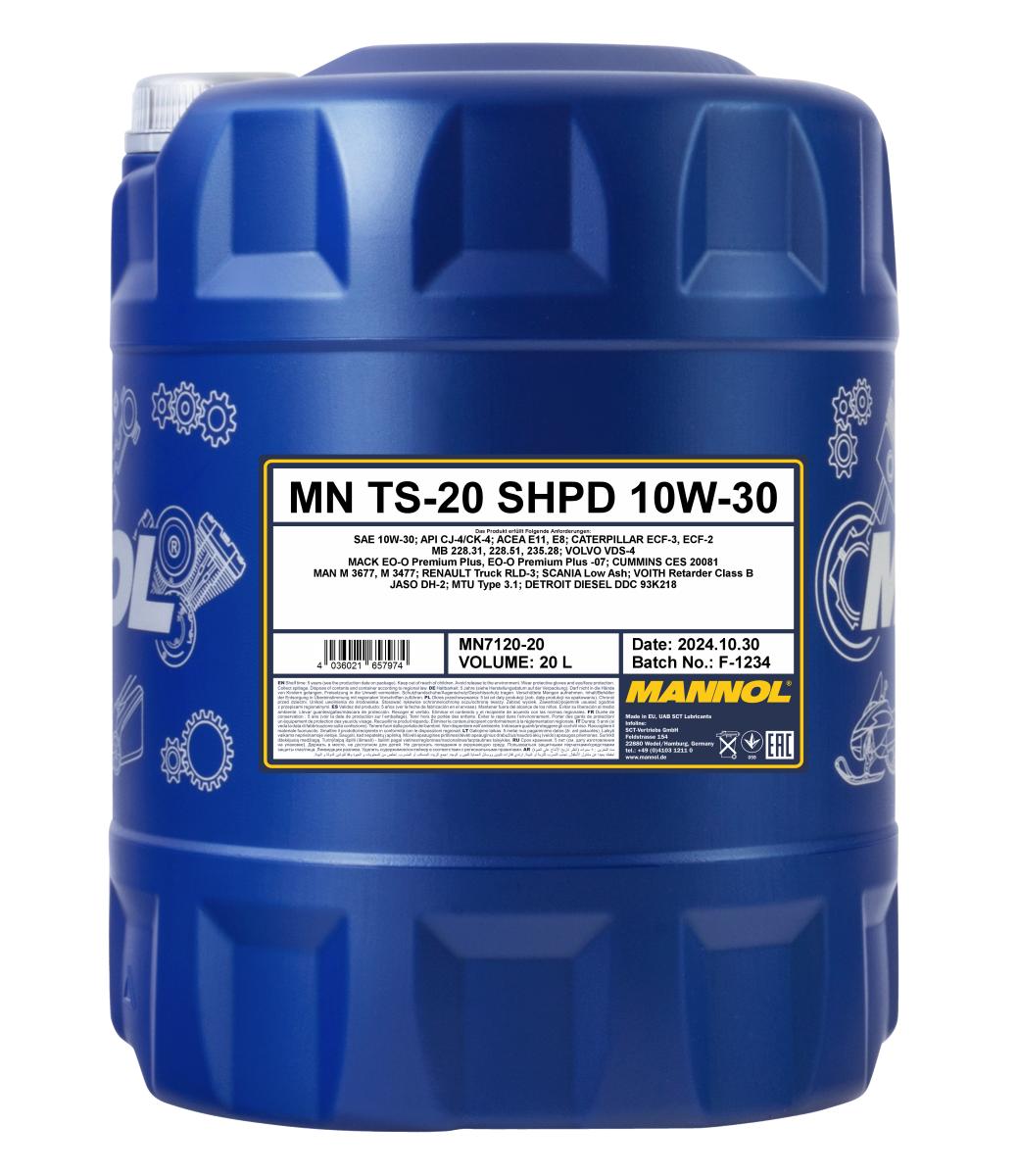 MANNOL TS-20 SHPD 10W-30