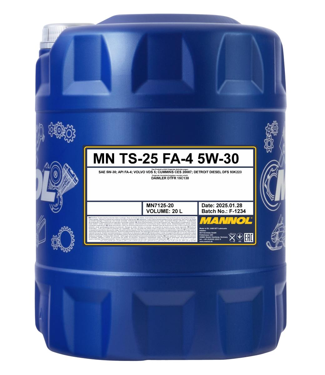 MANNOL TS-25 FA-4 5W-30