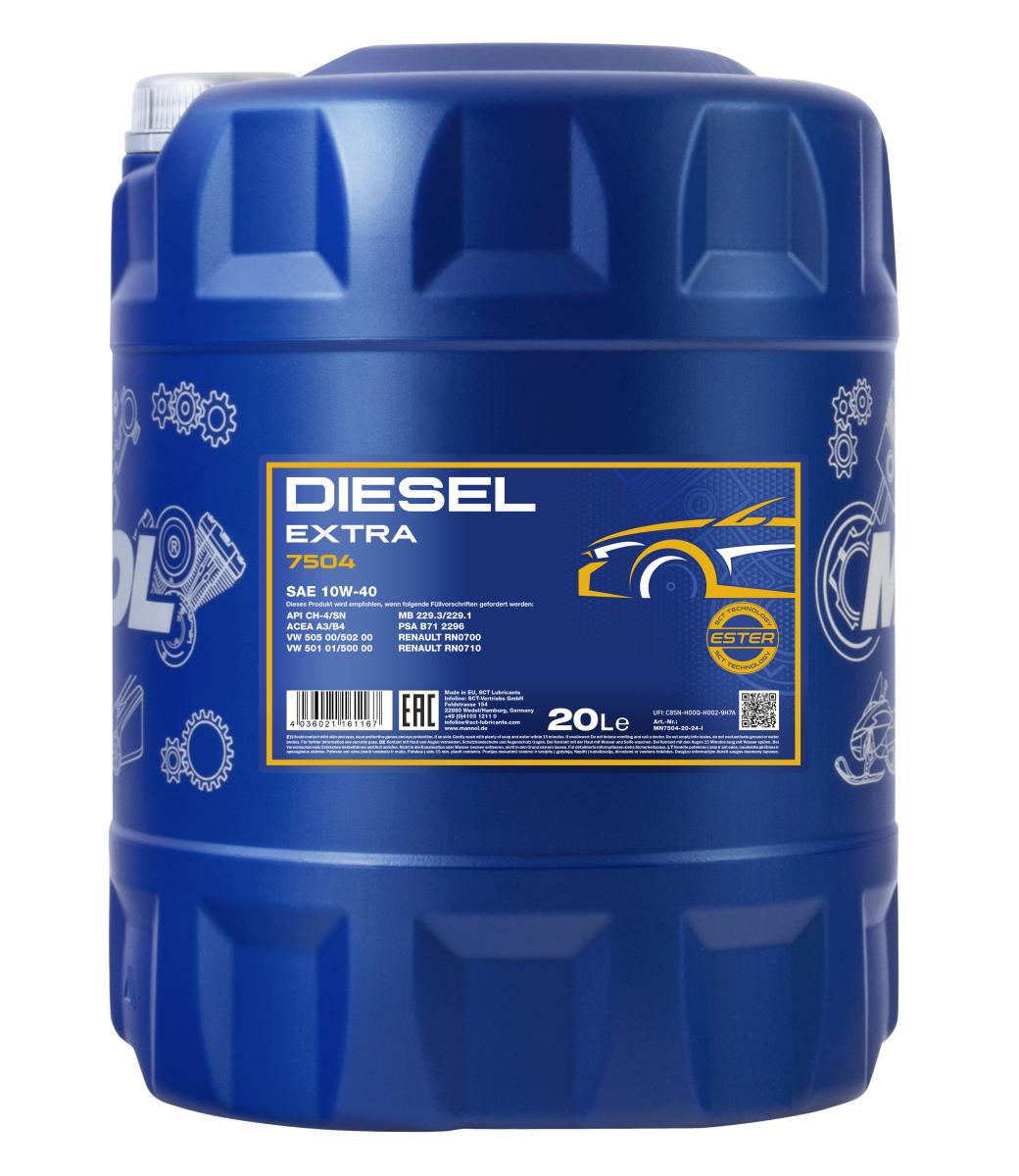 MANNOL Diesel Extra 10W-40