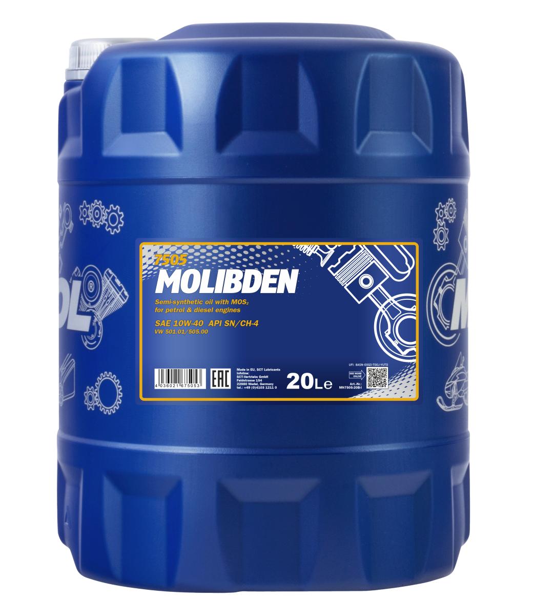 MANNOL Molibden 10W-40