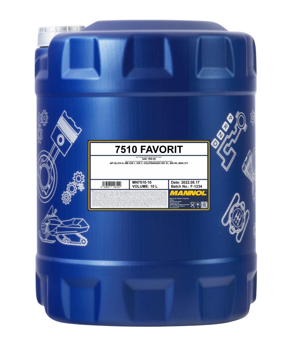 MANNOL Favorit 15W-50