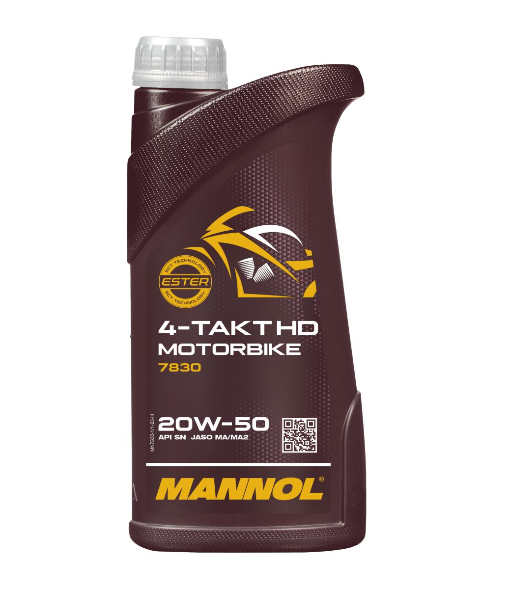 MANNOL 4-Takt Motorbike 20W-50 HD