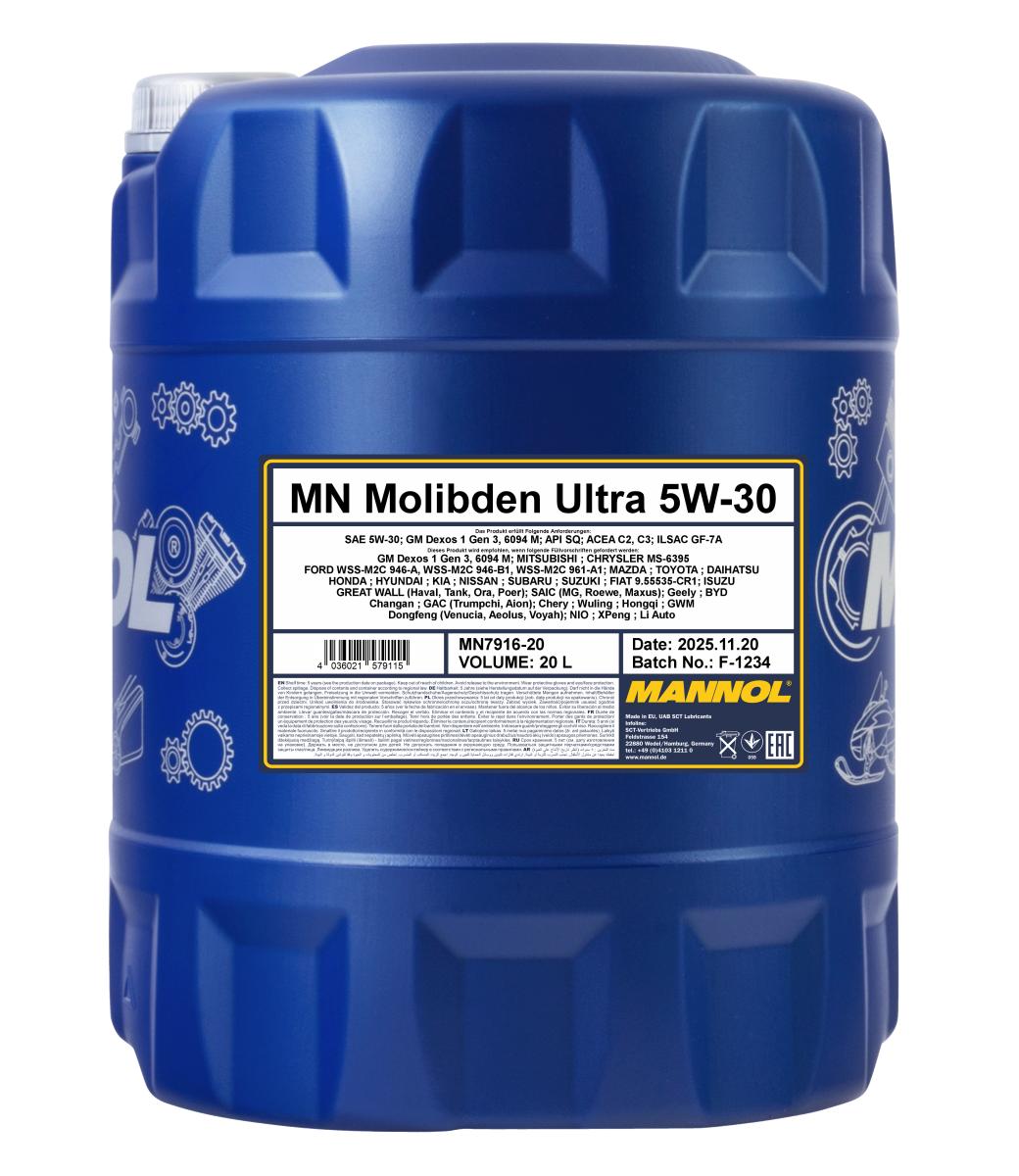 MANNOL Molibden Ultra 5W-30