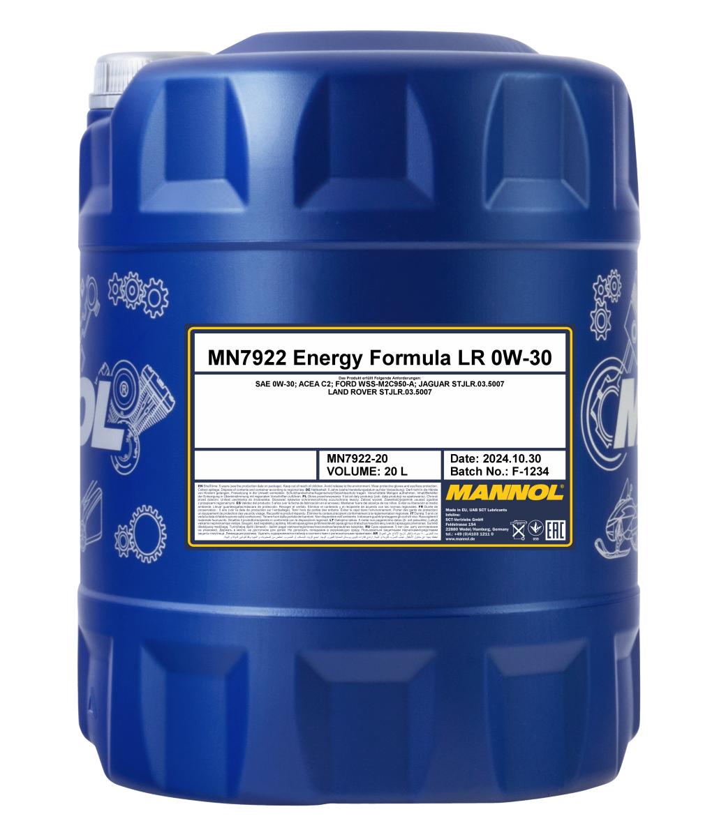 MANNOL Energy Formula LR 0W-30
