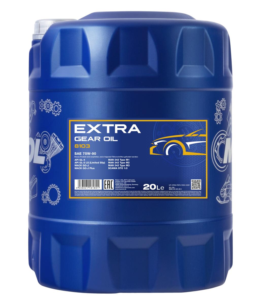 MANNOL Extra Getriebeoel 75W-90 GL-5