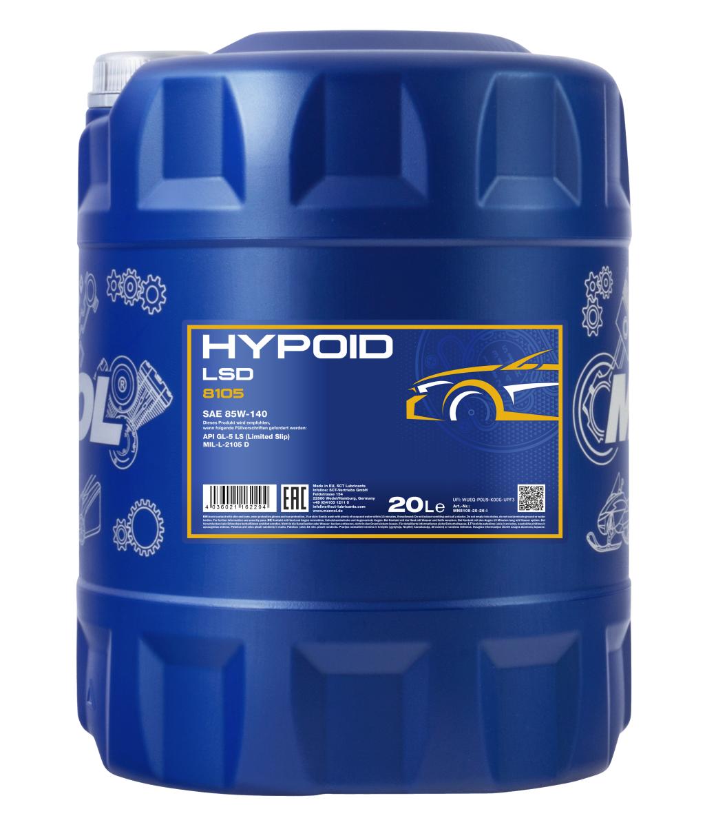 MANNOL Hypoid LSD 85W-140 GL-5